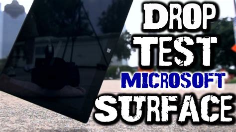 drop test microsoft surface|Microsoft Surface Tablet Drop Test & Durability Video .